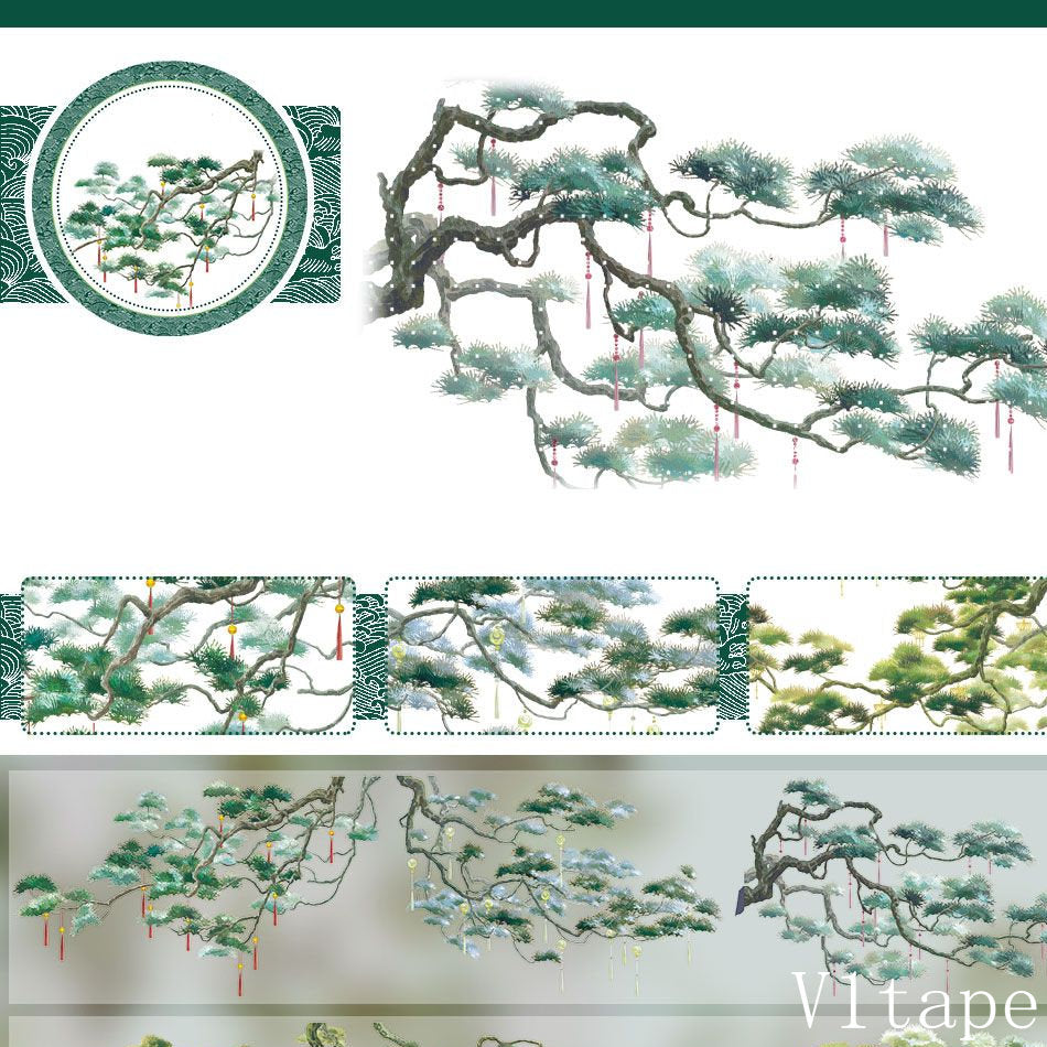 Evergreen Pine PET Tape ZERO-654